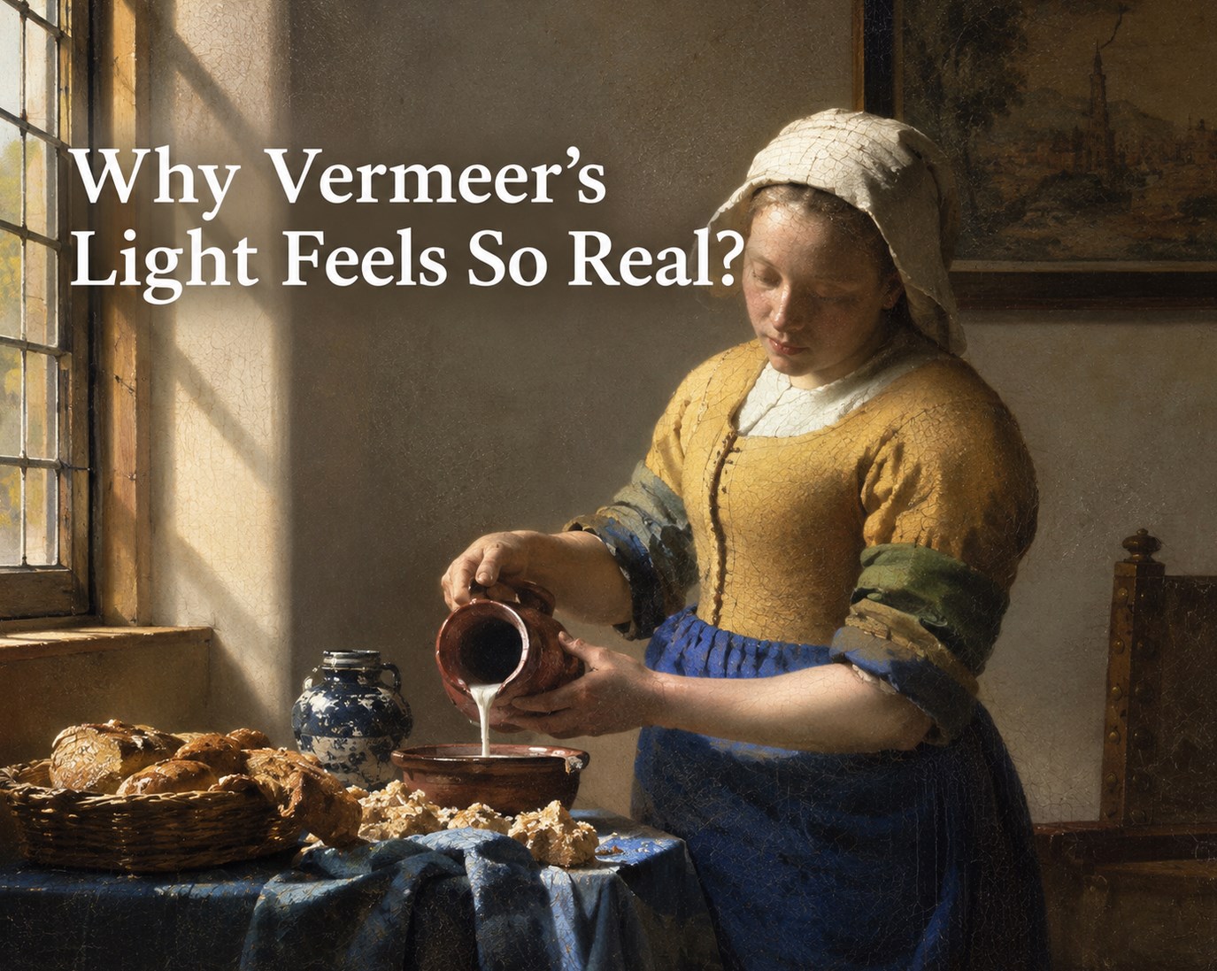 Why Vermeer’s Light Feels So Real? Why Vermeer’s Light Feels So Real?
